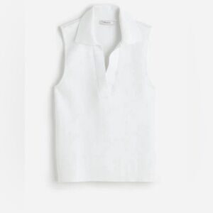 Madewell NWT Cotton Johnny-Collar Sweater Tank size large